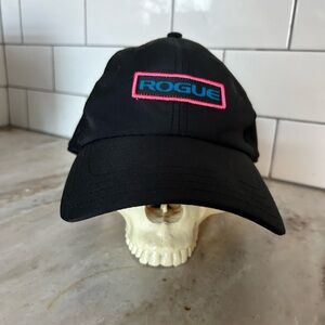 Rogue Fitness Black Neon Patch Snapback Hat